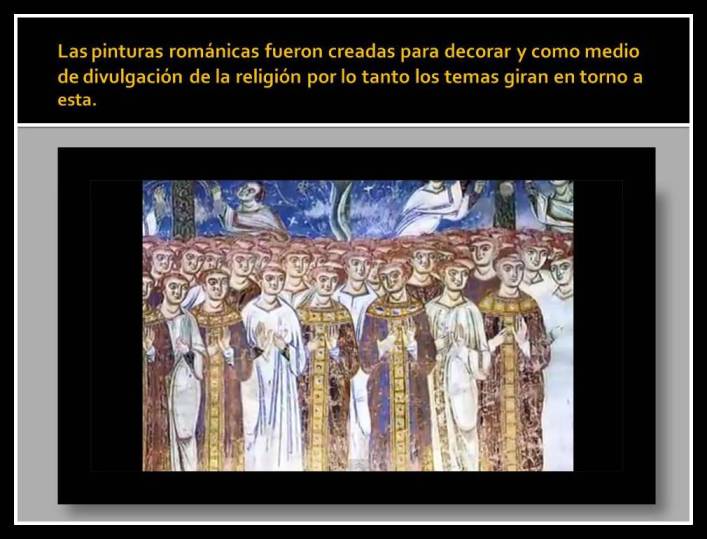 PINTURAS ROMANICAS HECHAS PARA DECORAR Y DIVULGAR LA RELIGION