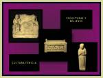 trabajos escultoricos con destino funerario y decorativos de la cultura&nbsp;fenicia.