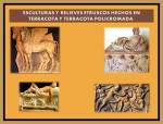 esculturas y relieves etruscos en&nbsp;terracota.