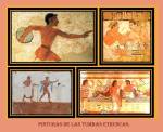 pintura de las tumbas&nbsp;etruscas.