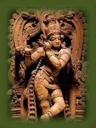 Antigua Escultura de la India.