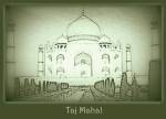 Taj Mahal poster