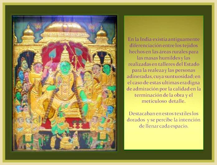 Suntuosos textiles.India