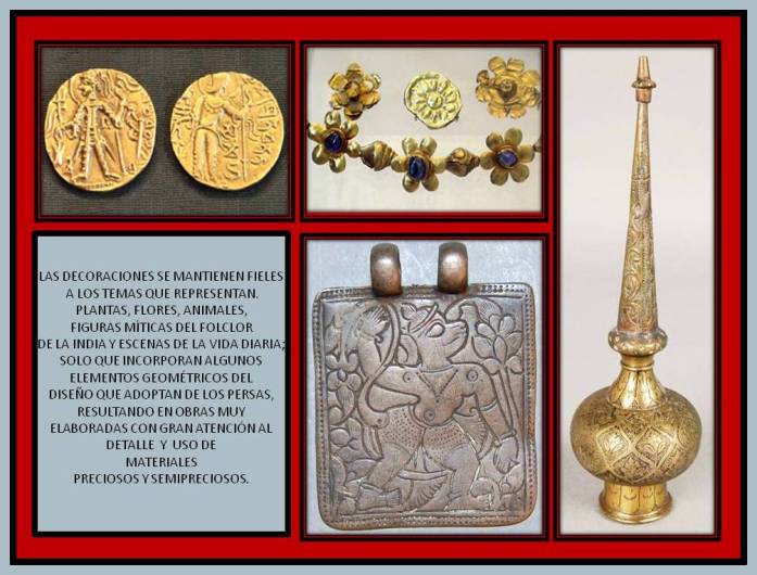 objetos de metal antiguos de la India