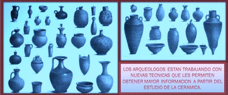 Tipos de vasijas de cerámica más comunes en Egipto en la antigüedad. Estudio de ceramica por arqueologos