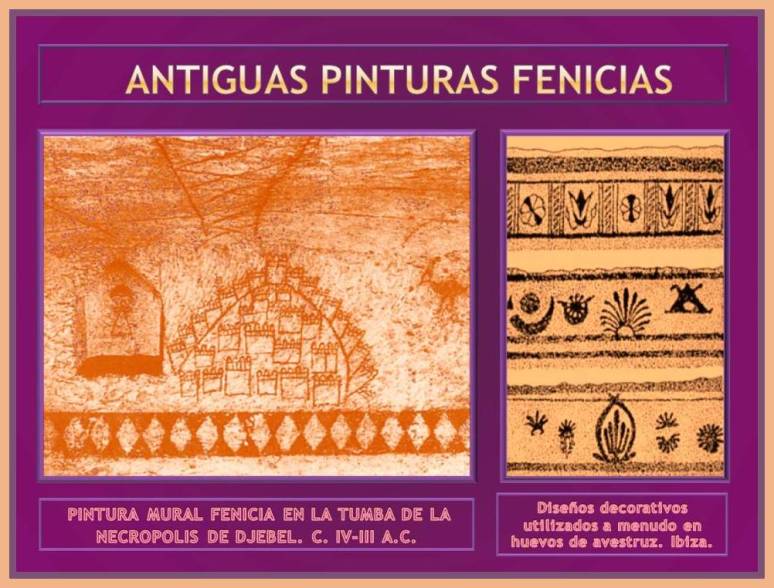 pintura y disenos fenicios
