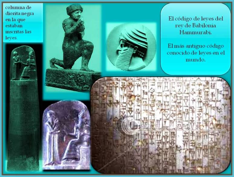 El rey hammurabi y su codigo de leyes