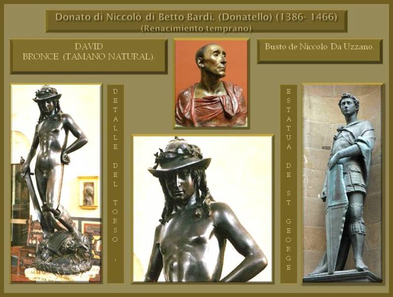 Esculturas de DonatelloDonatello