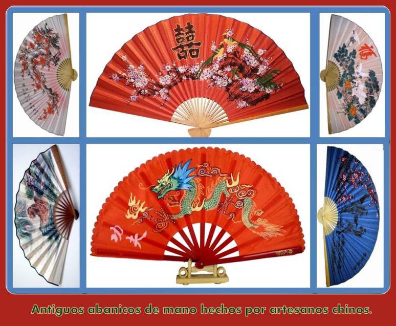 abanicos de mano