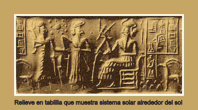 relieve que expone planetas