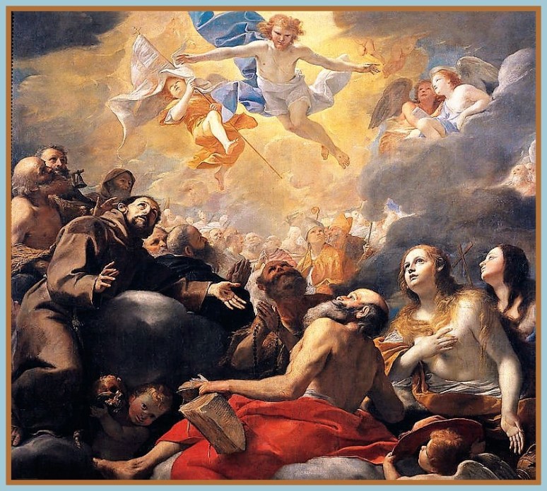 Matias Pretti. Cristo en gloria con santos, 1660-1661, óleo sobre lienzo, Museo del Prado, Madrid..jpg