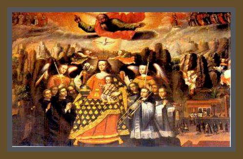 Francisco Chihuantito. La Virgen de Monserrat