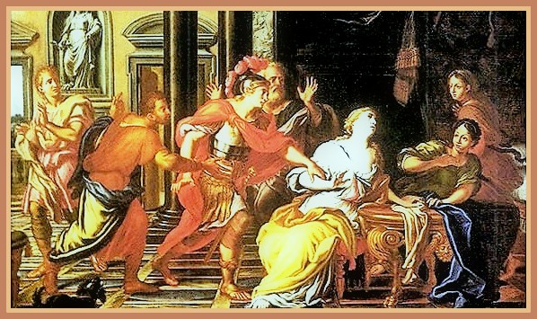 "Muerte de Lucrecia." José Teófilo de Jesús