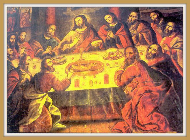'La Ultima Cena". Marcos Zapata