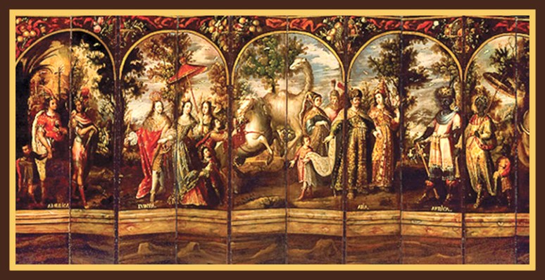 " Las Cuatro Partes del Mundo" Juan Correa.