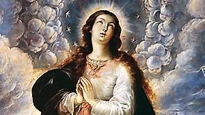 Detalle de "La Purísima Concepción". Cristóbal de Villalpango